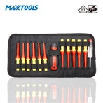 Σετ εναλλάξιμα κατσαβίδια 13 τμχ VDE σε τσάντα με φερμουάρ